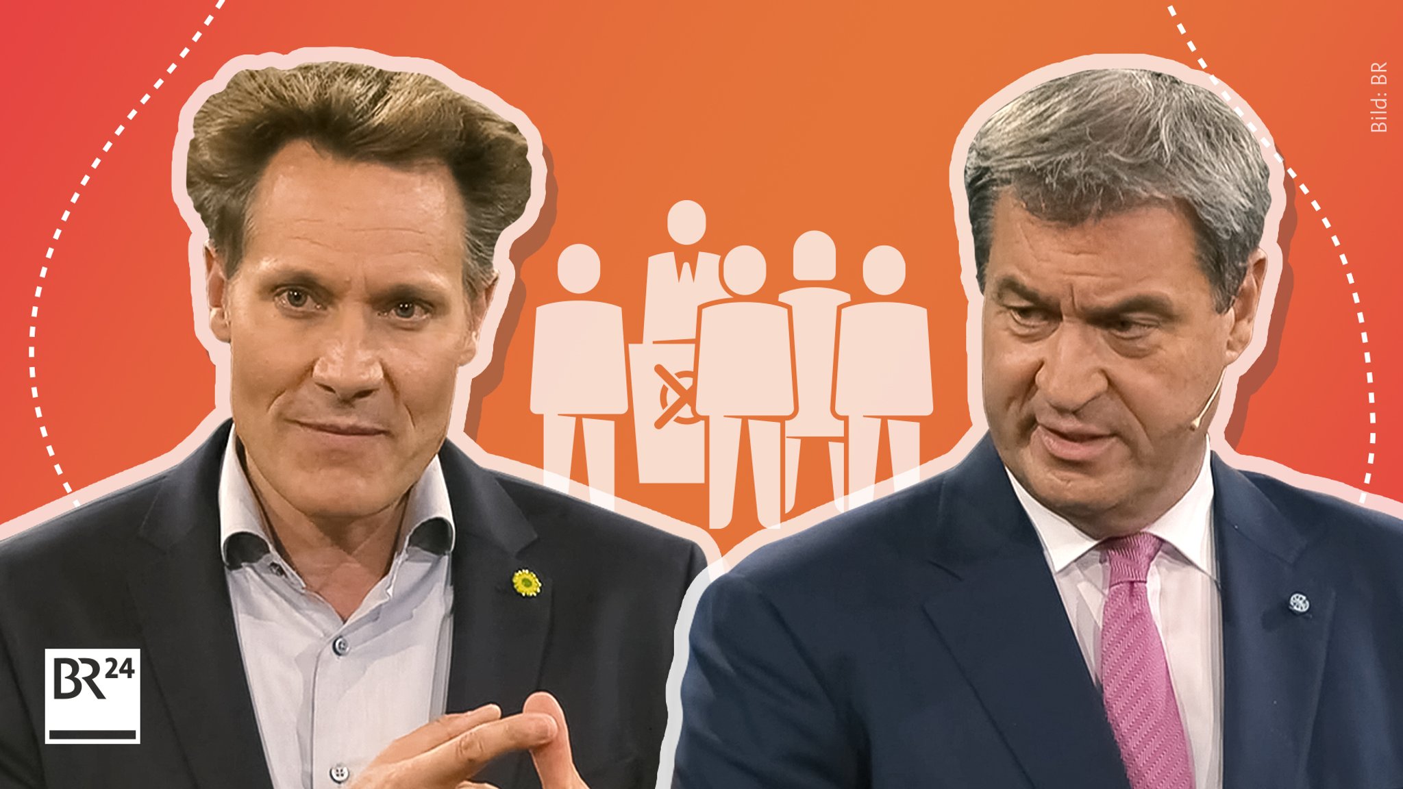 #Faktenfuchs: Wahlarenen mit Söder und Hartmann im Faktencheck