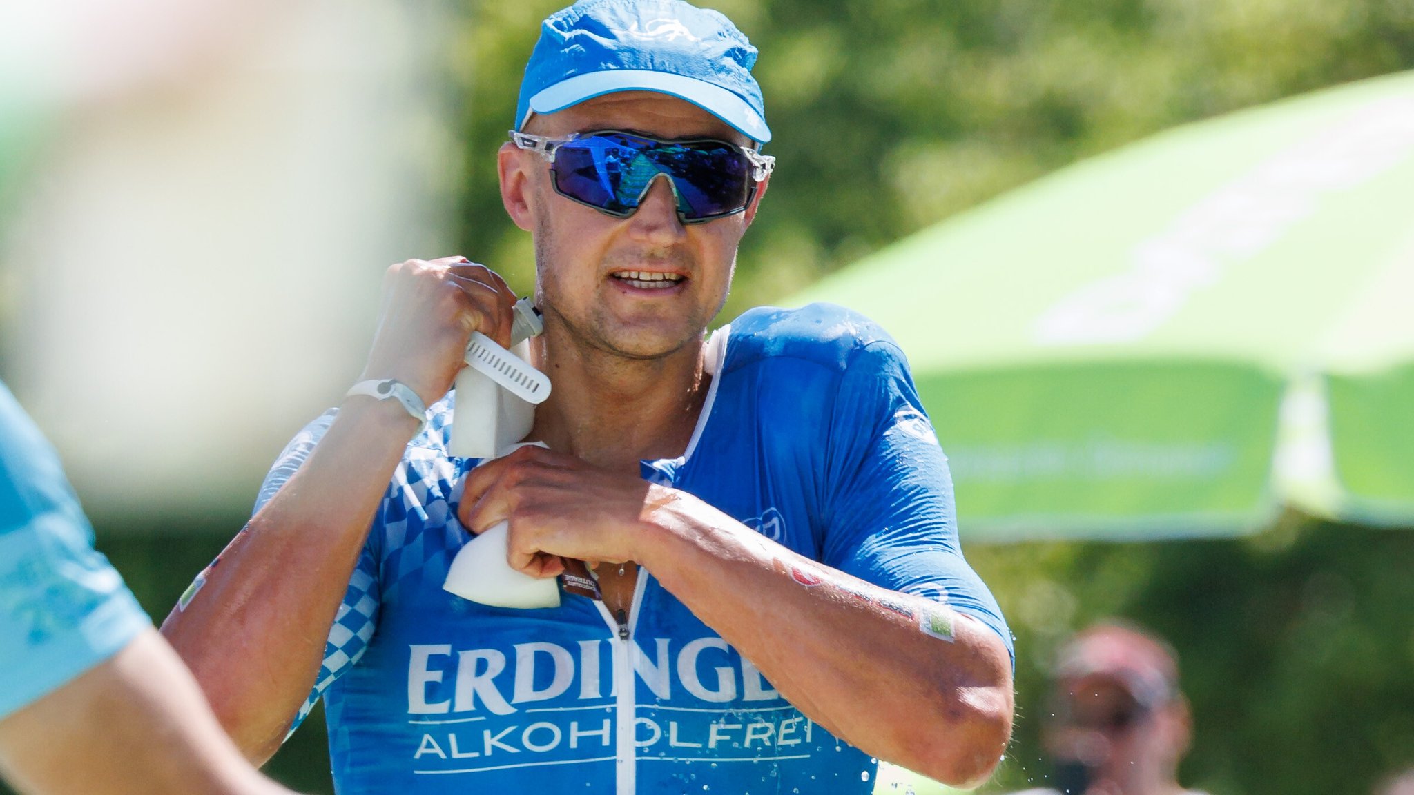 Profi-Triathlet Andi Dreitz  2023 beim Challenge Roth